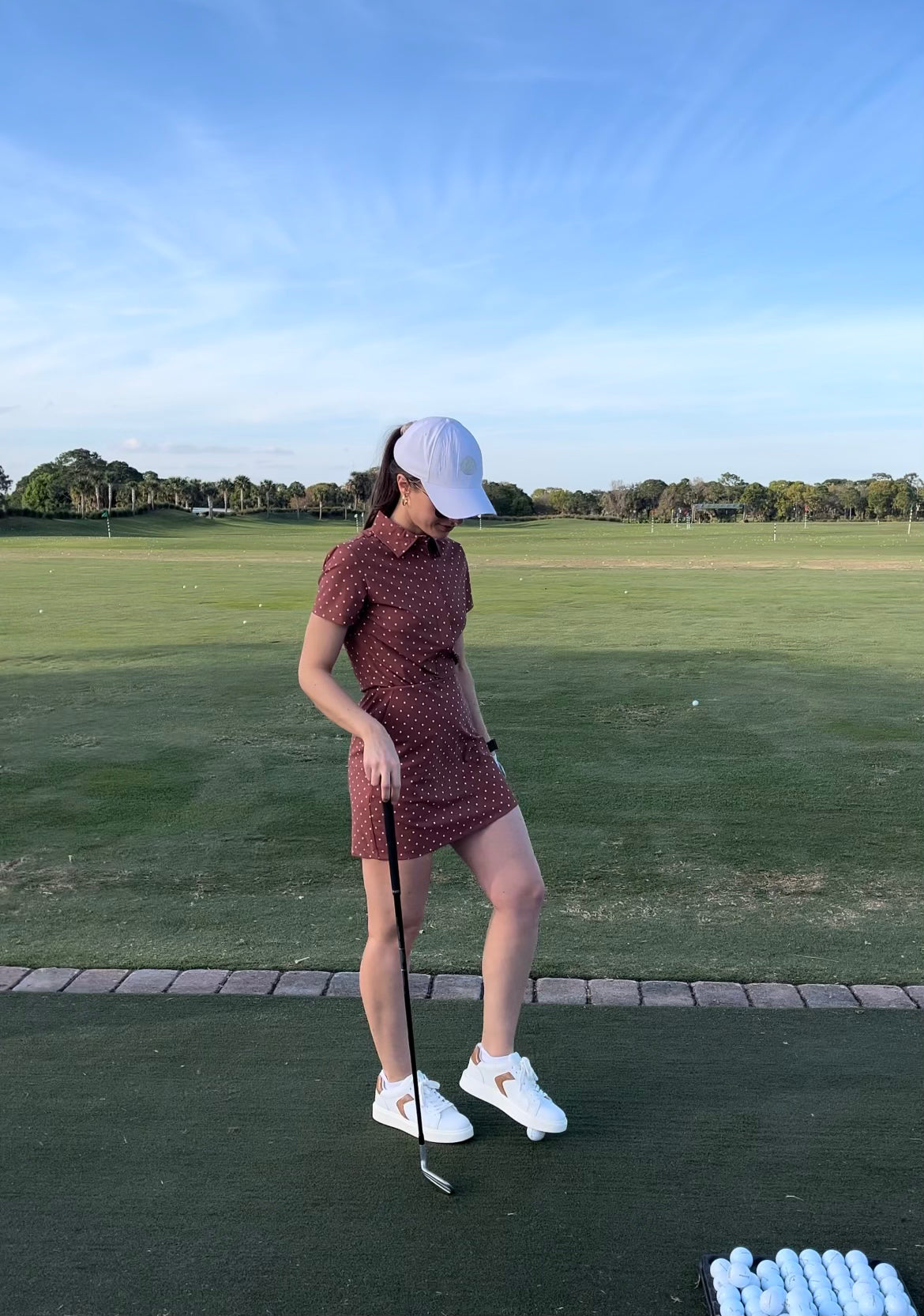 Maddie Polo Top Jayebird Golf