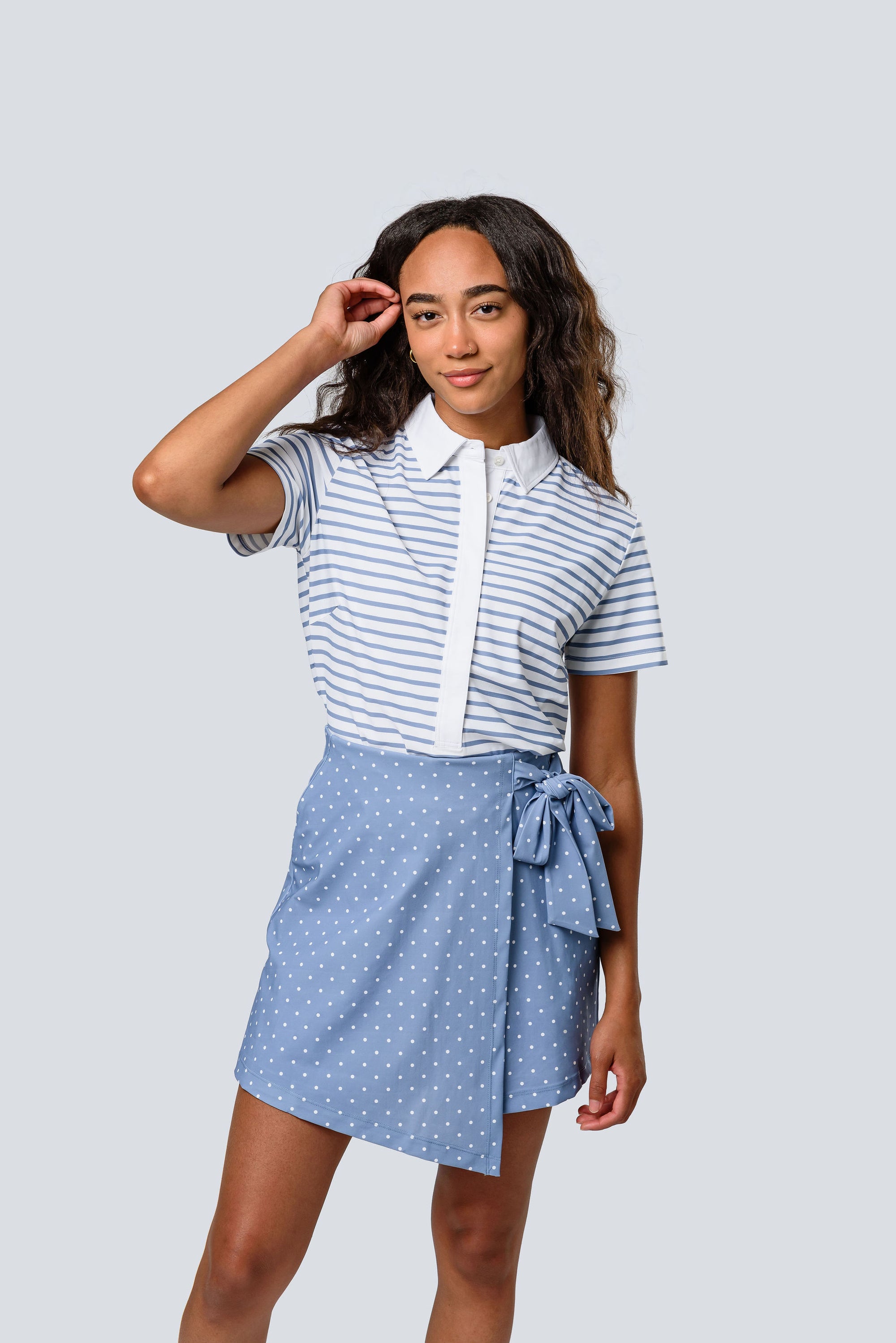 Maddie Polo Top Jayebird Golf