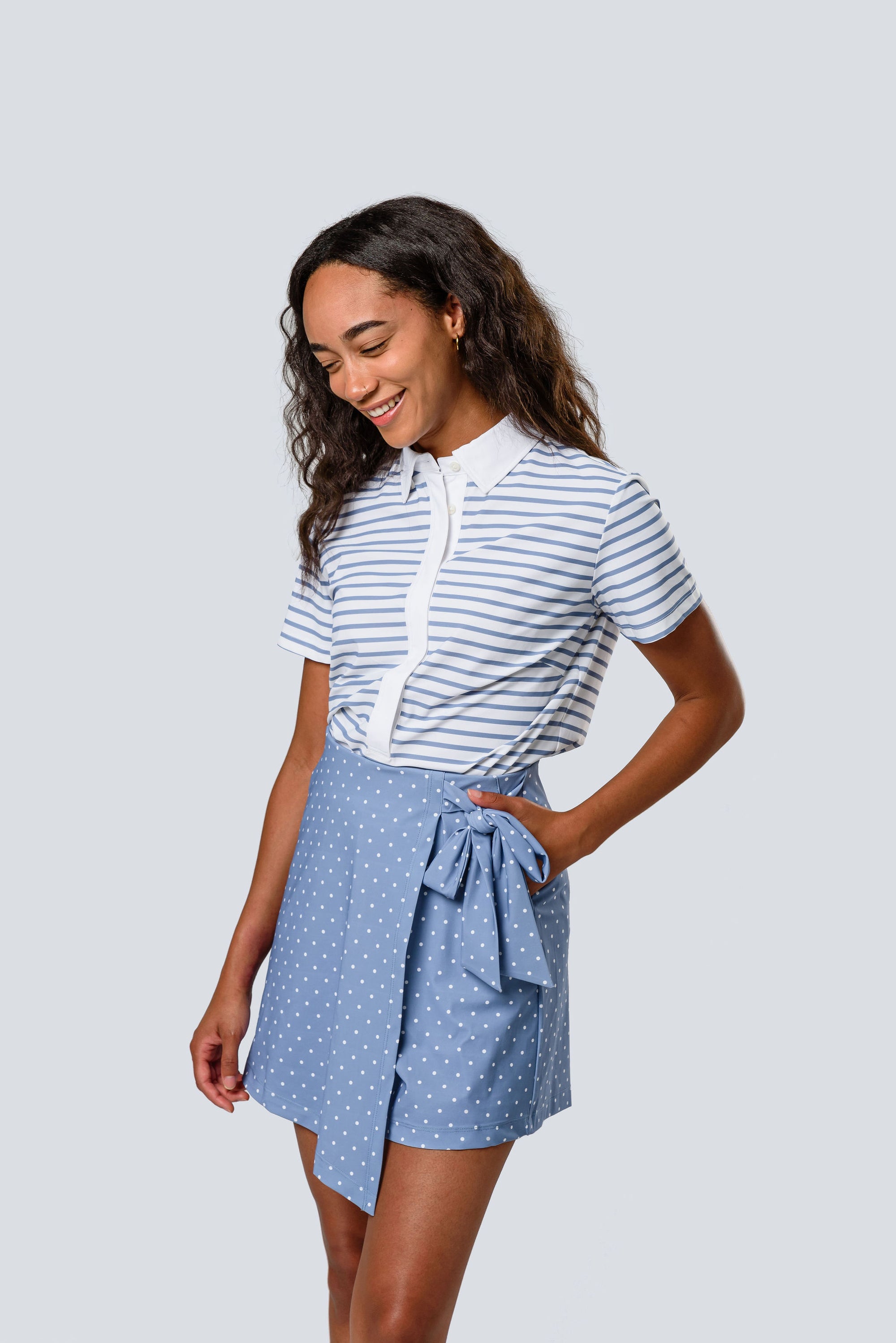Maddie Polo Top Jayebird Golf