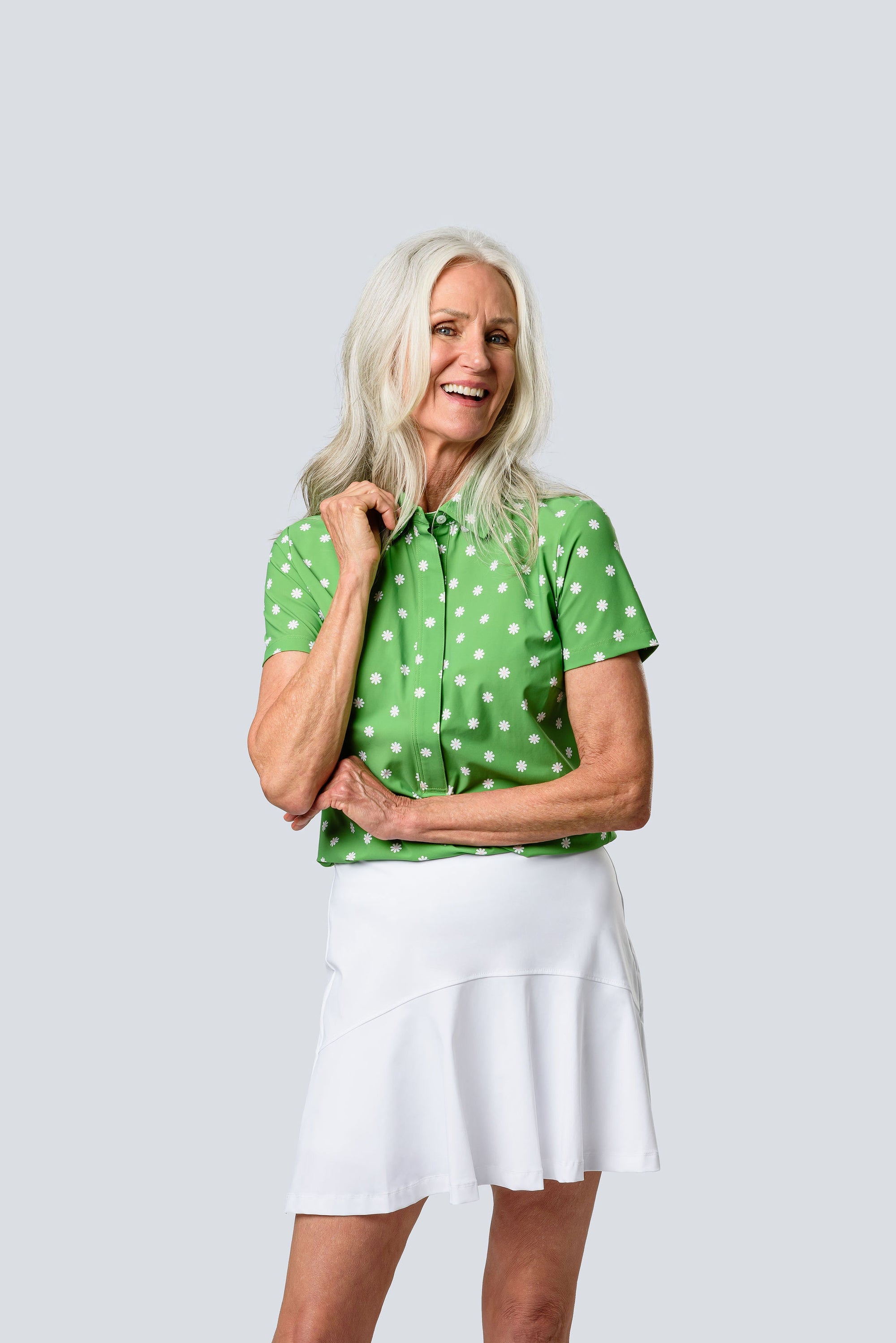 Maddie Polo Top Jayebird Golf