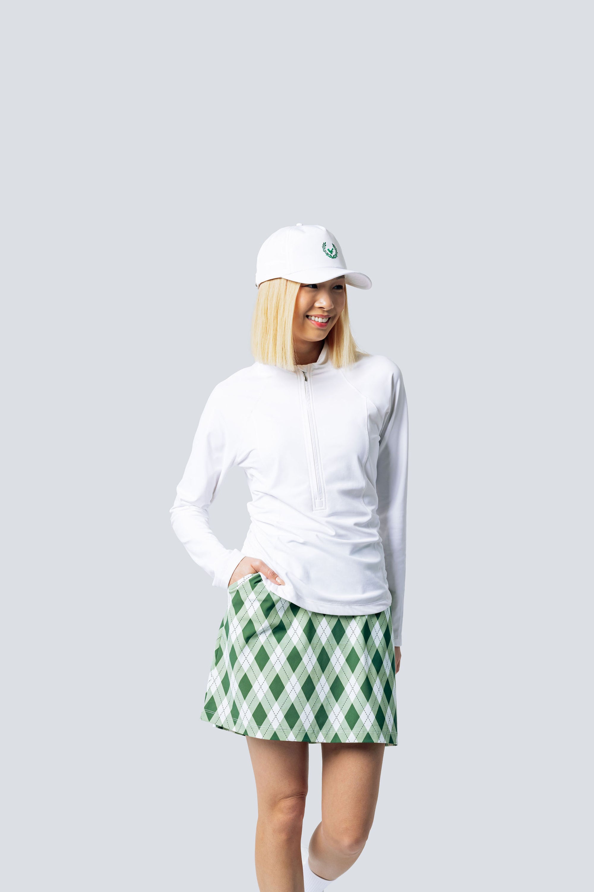 Audrey 1/2 Zip Pullover Top Jayebird Golf